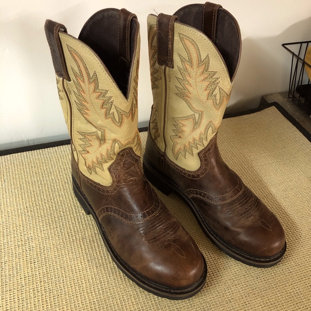 Work Boot.  Justin